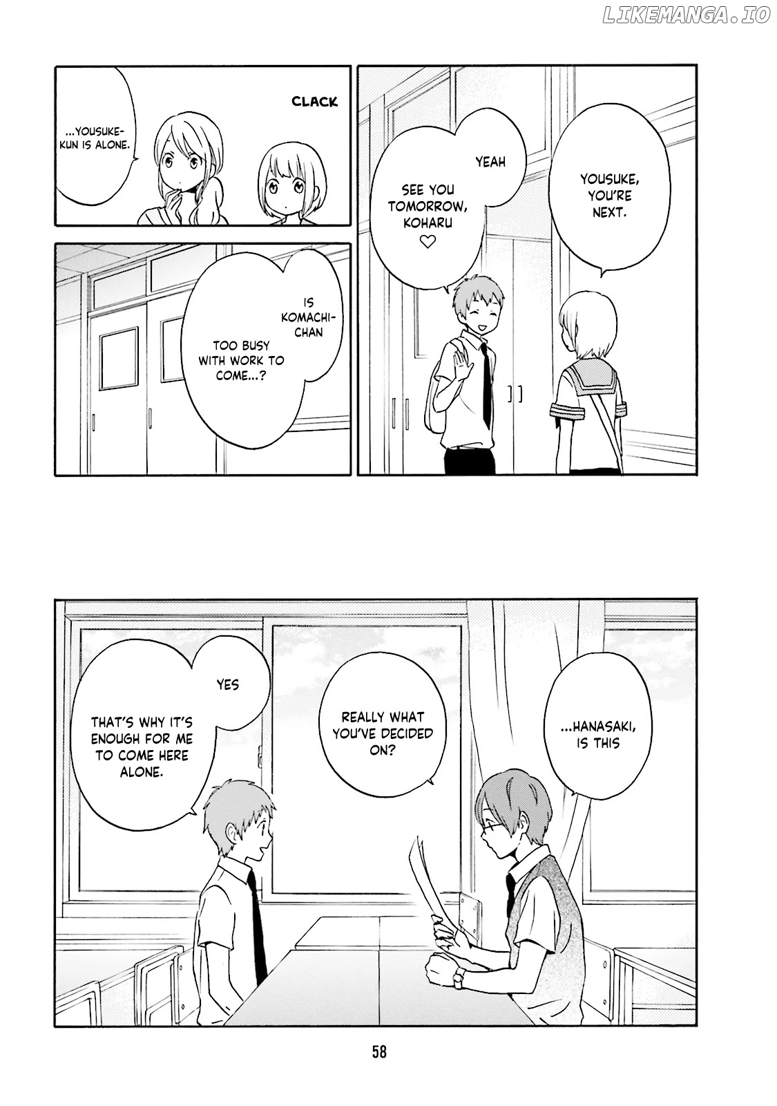 Kokoro Kimiiro Sakura Iro chapter 31 - page 7