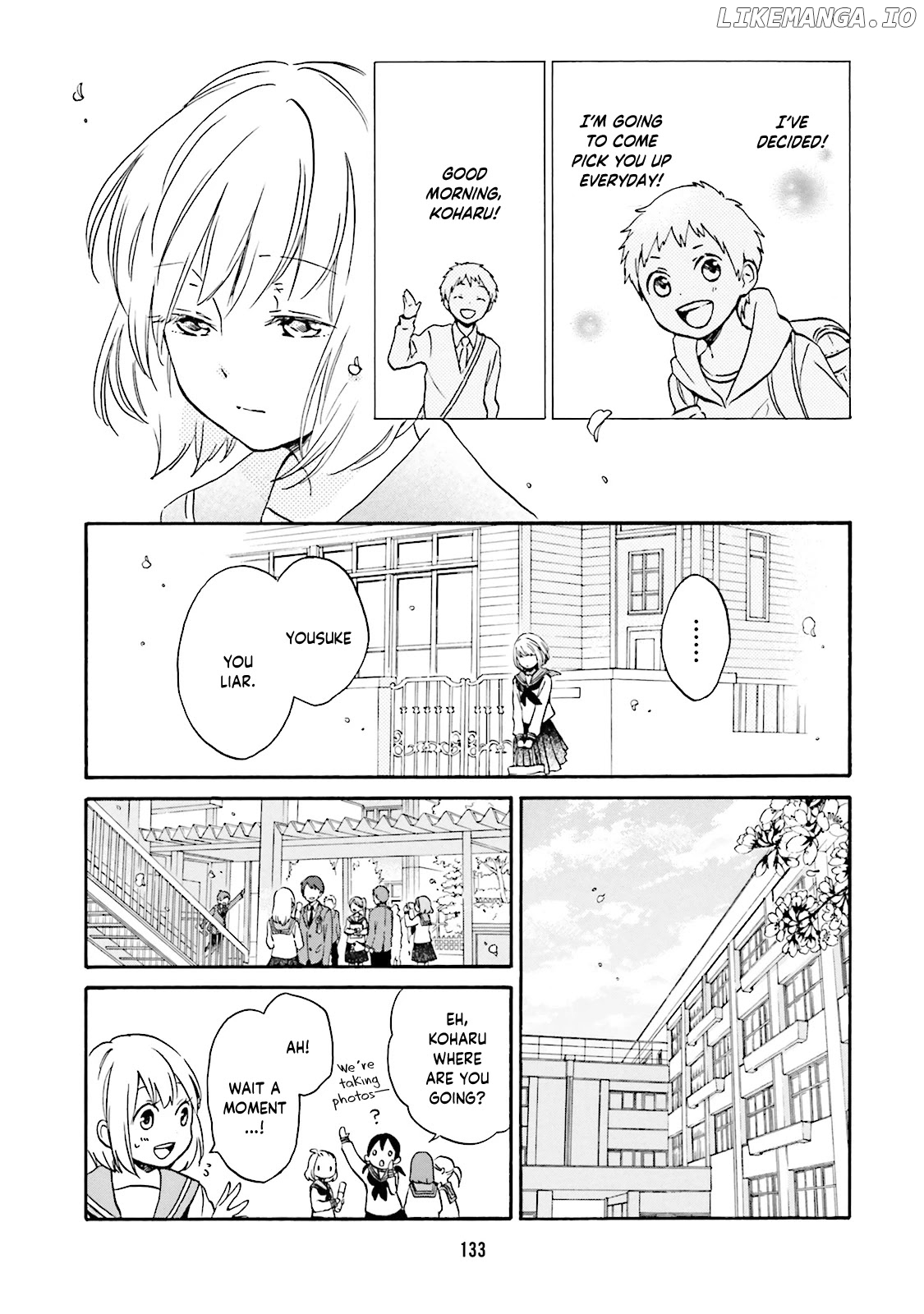 Kokoro Kimiiro Sakura Iro chapter 36 - page 9