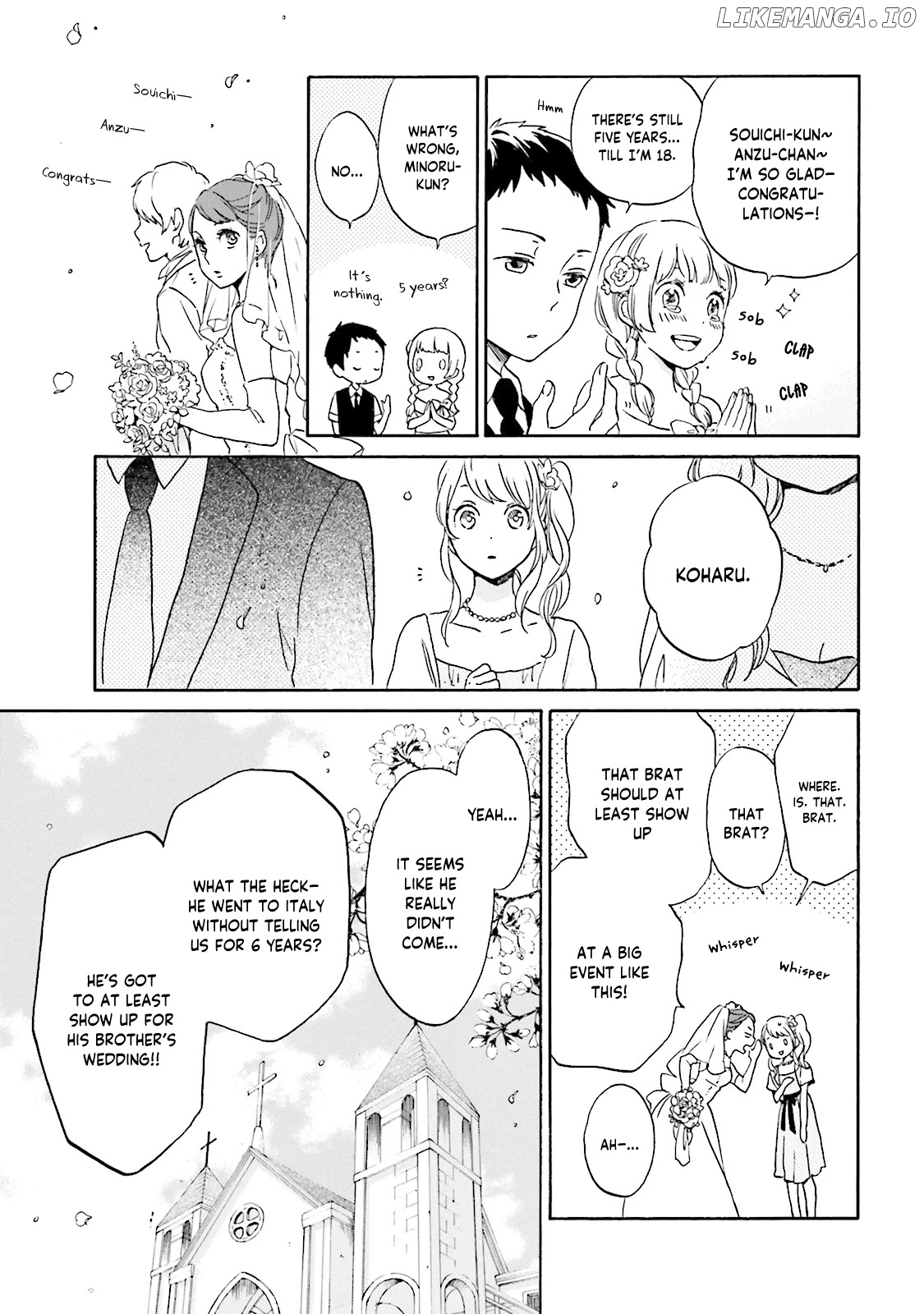 Kokoro Kimiiro Sakura Iro chapter 37 - page 7