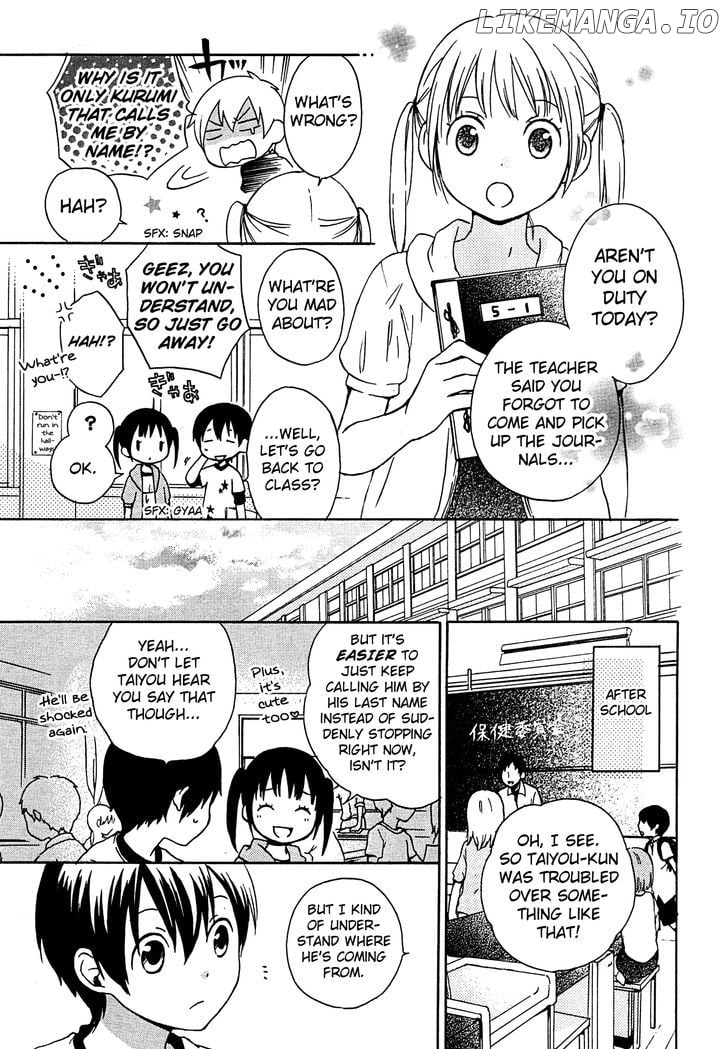 Kokoro Kimiiro Sakura Iro chapter 4 - page 8