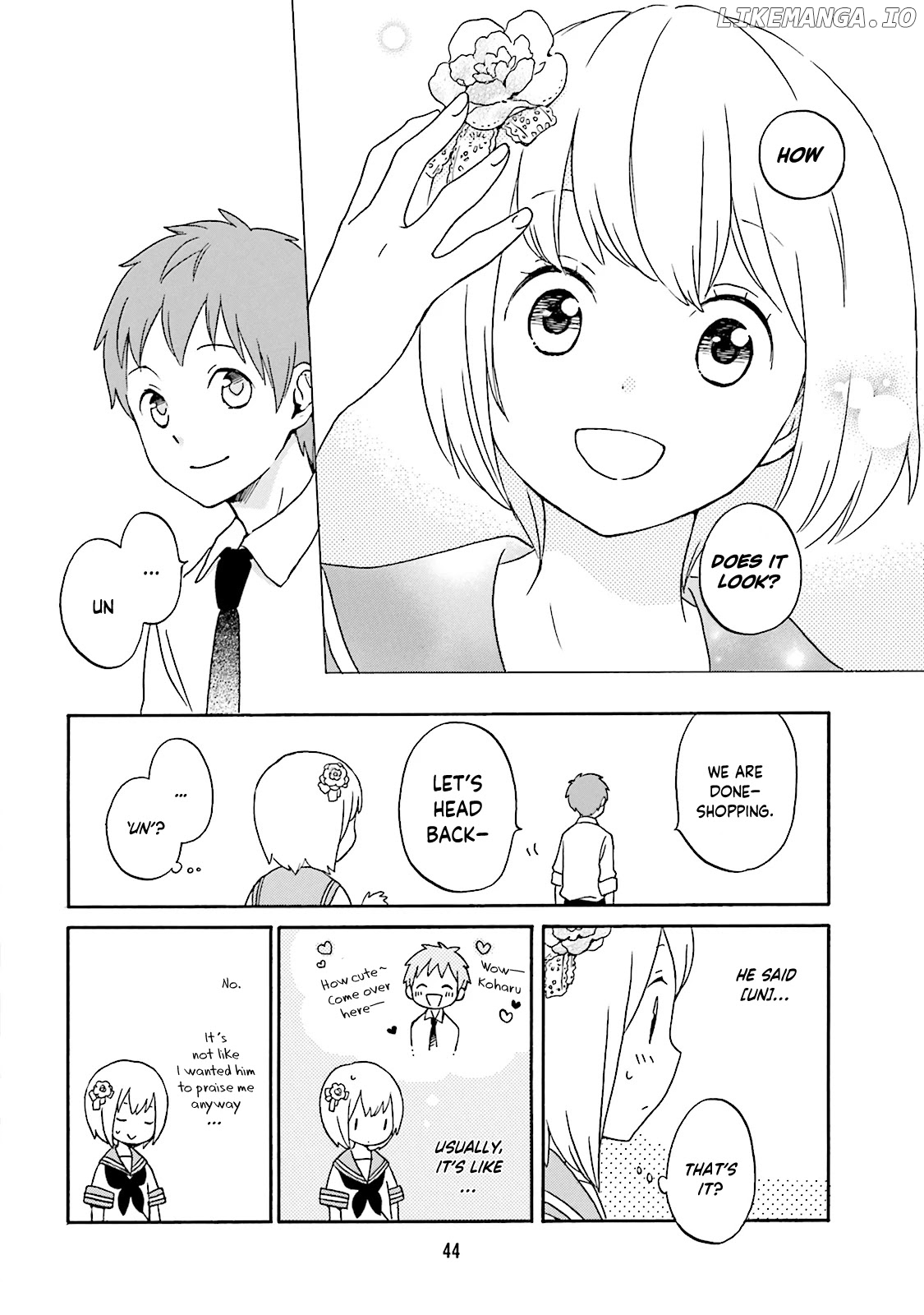 Kokoro Kimiiro Sakura Iro chapter 16 - page 12