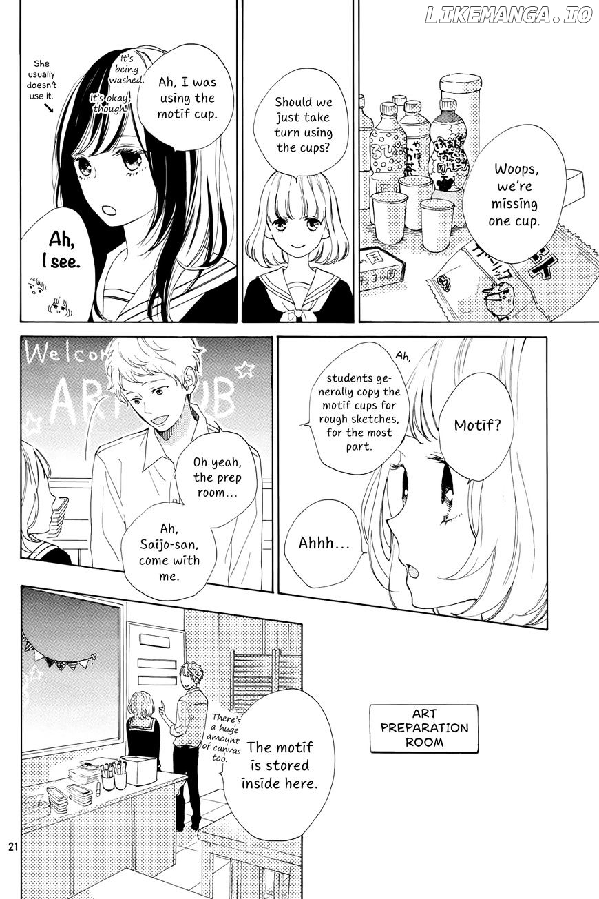 Suki Ni Naranai Yo, Senpai chapter 1 - page 22