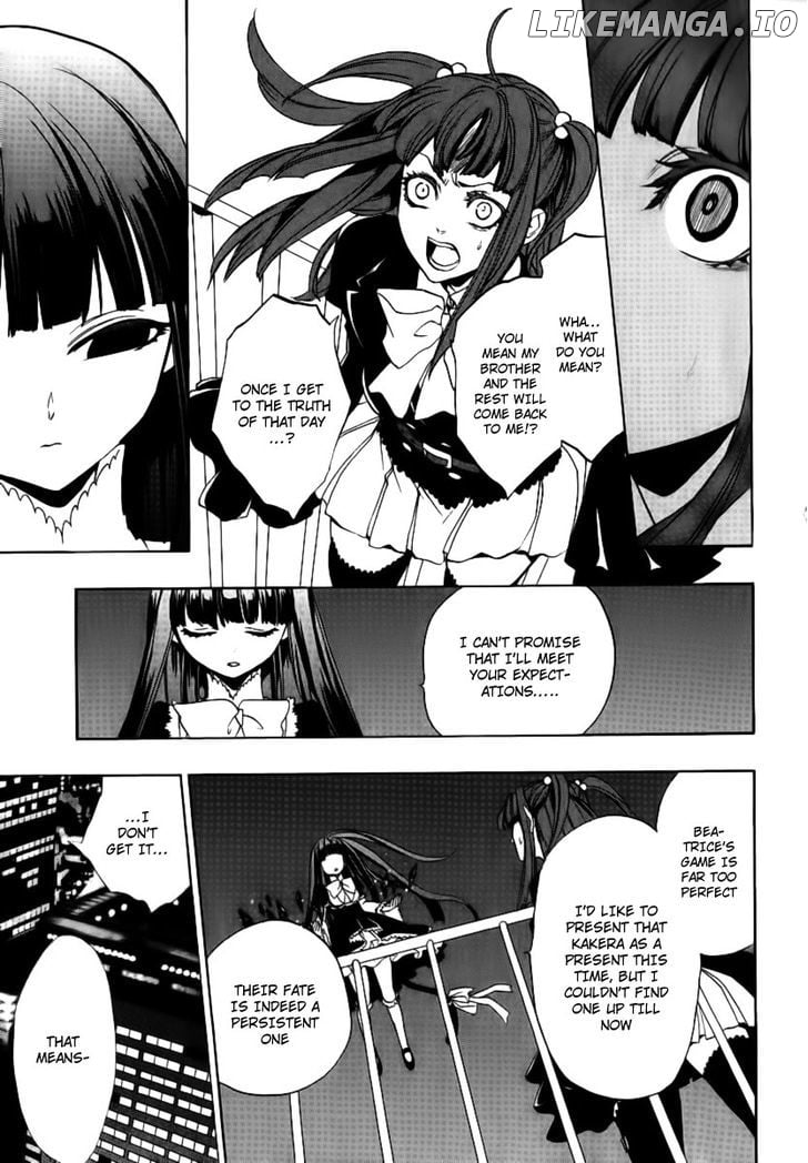 Umineko no Naku Koro ni Episode 3: Banquet of the Golden Witch chapter 22 - page 31