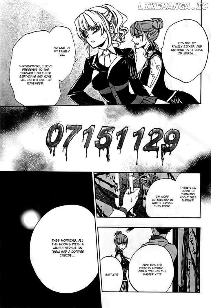 Umineko no Naku Koro ni Episode 3: Banquet of the Golden Witch chapter 16 - page 27