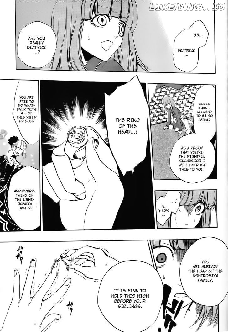 Umineko no Naku Koro ni Episode 3: Banquet of the Golden Witch chapter 11 - page 22