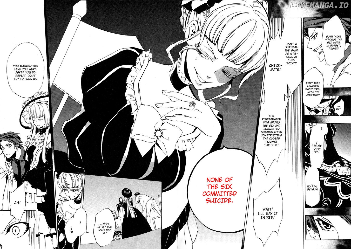 Umineko no Naku Koro ni Episode 3: Banquet of the Golden Witch chapter 9 - page 34