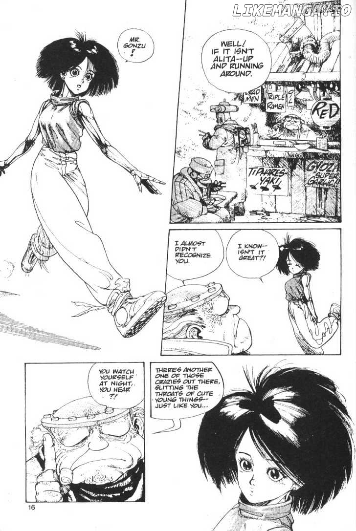 Battle Angel Alita chapter 1 - page 16