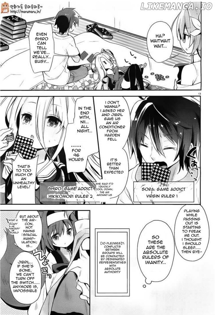 No Game No Life Desu! chapter 1 - page 11
