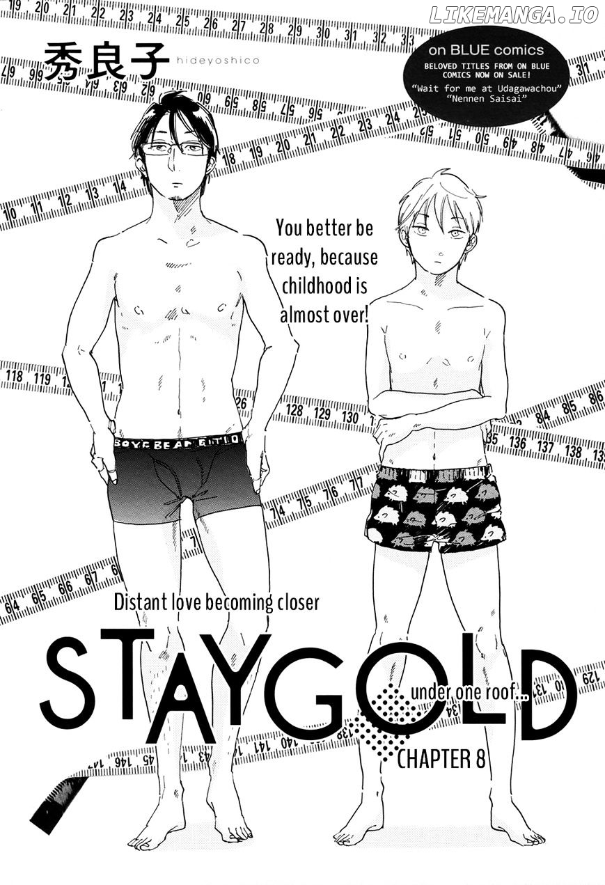 Stay Gold (Hideyoshico) chapter 8 - page 4