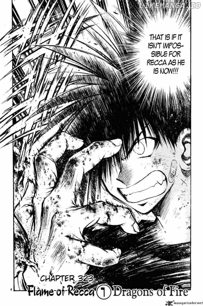 Flame of Recca chapter 324 - page 4