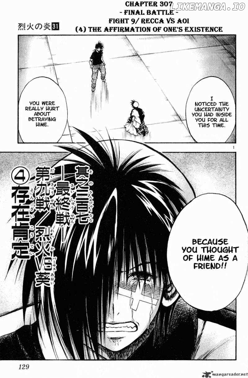 Flame of Recca chapter 308 - page 1