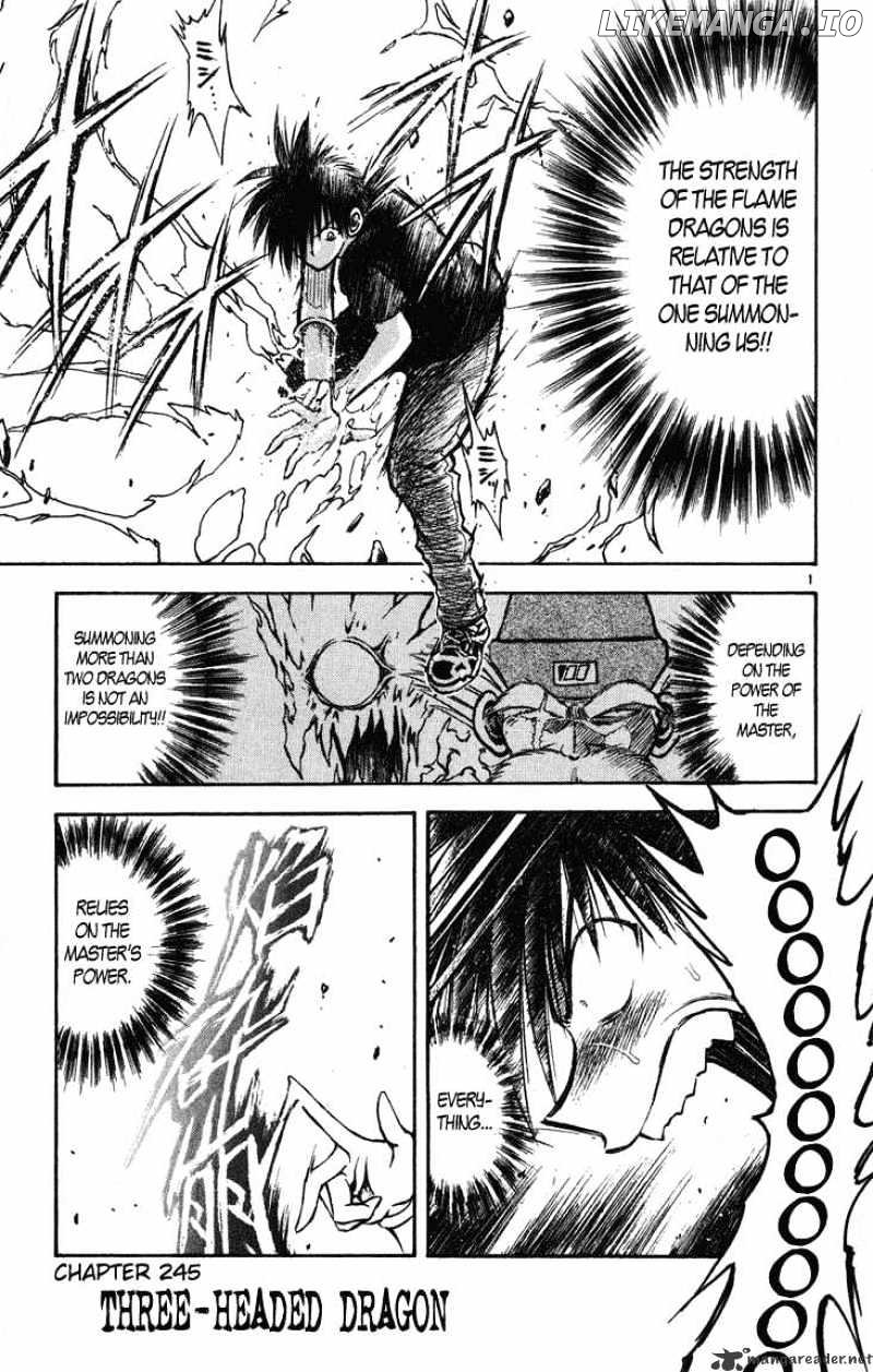 Flame of Recca chapter 246 - page 1