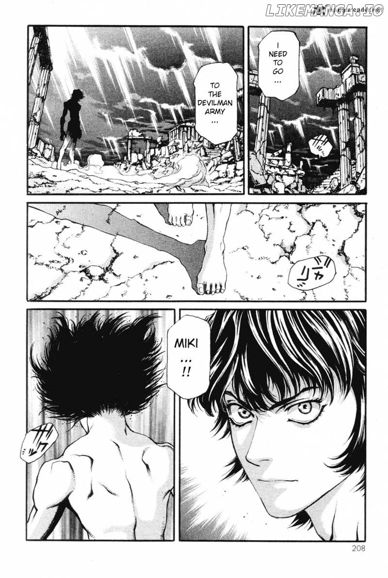 Amon - Devilman Mokushiroku chapter 1 - page 197