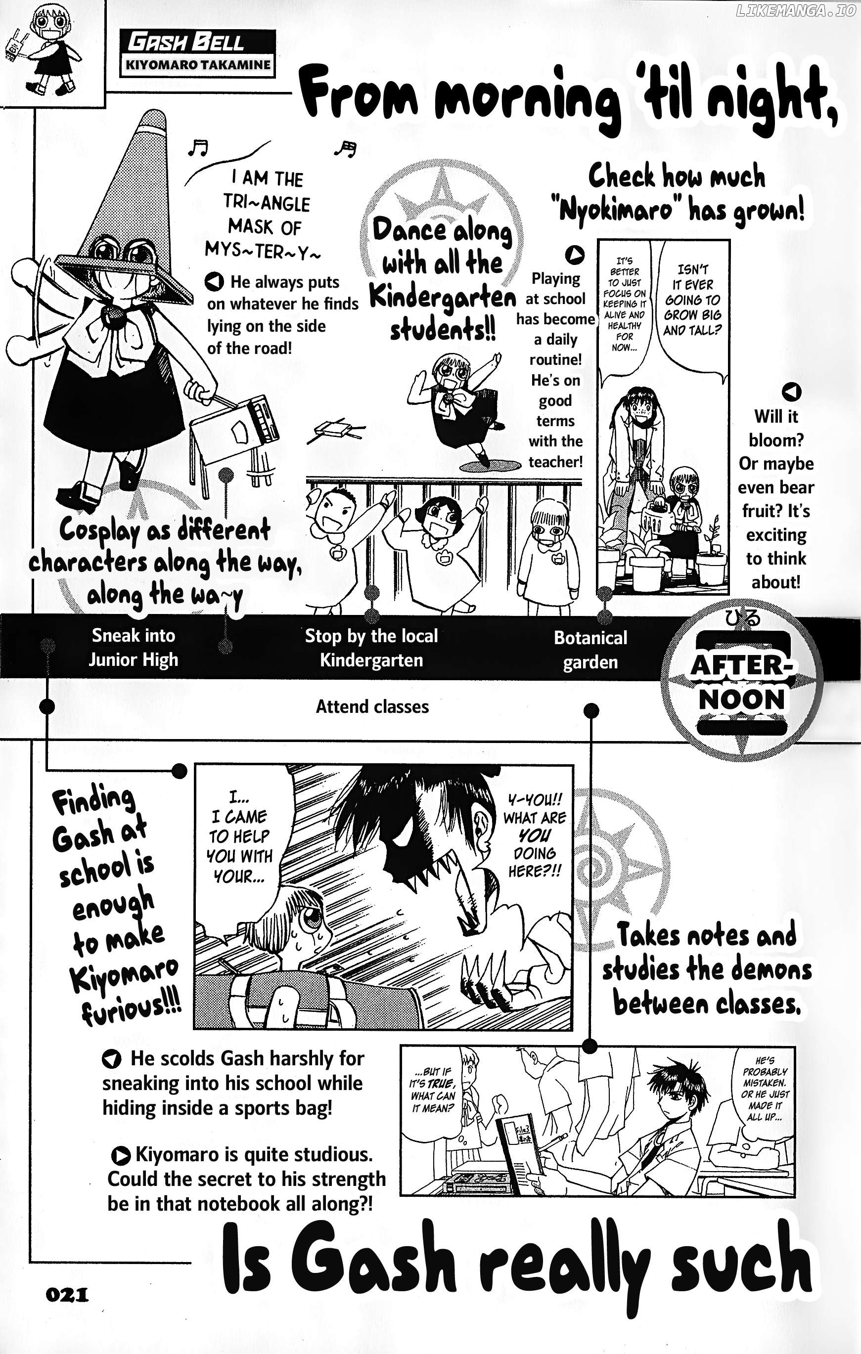 Zatch Bell!! The Full Course Guide Book Chapter 1 - page 21