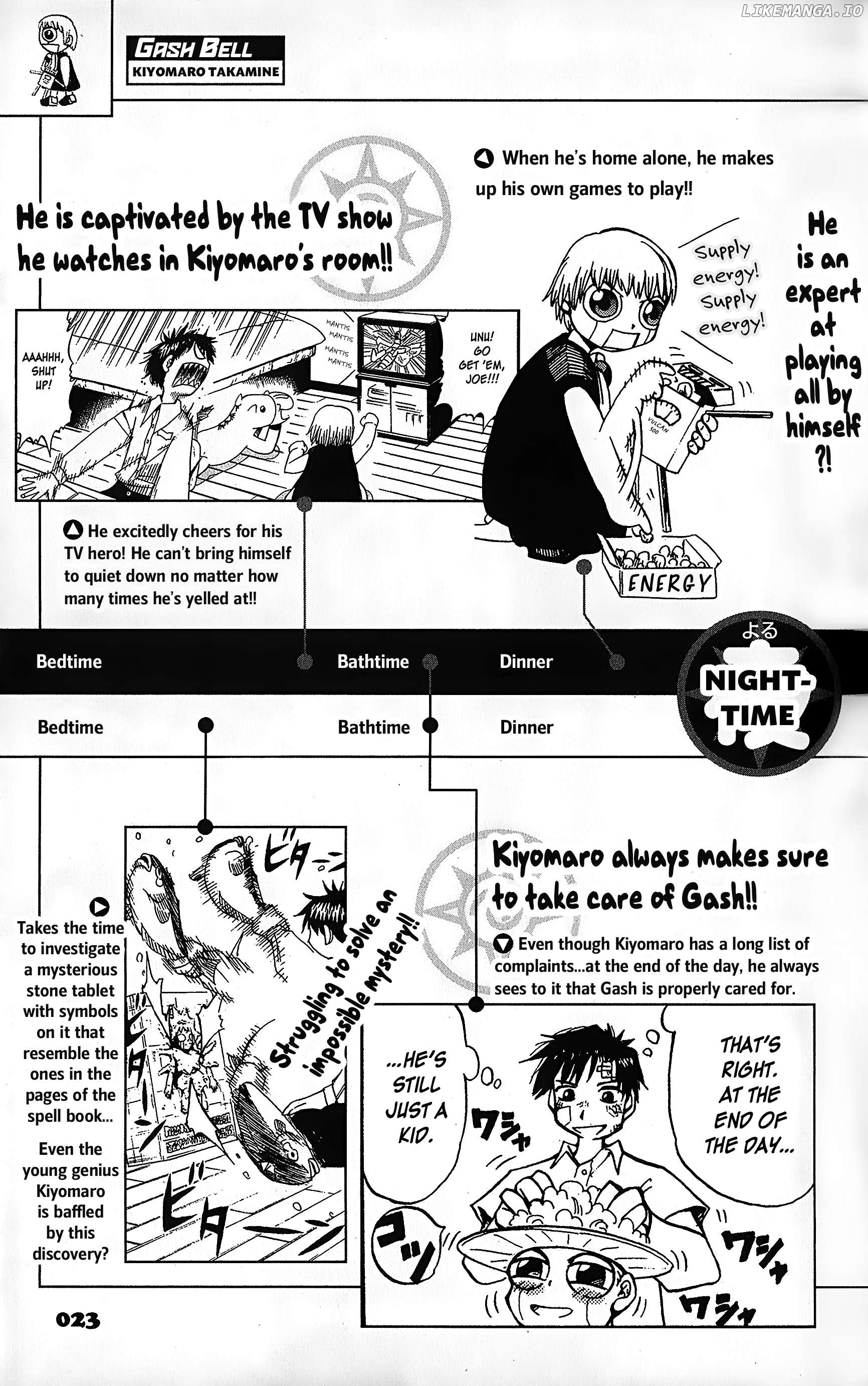 Zatch Bell!! The Full Course Guide Book Chapter 1 - page 23