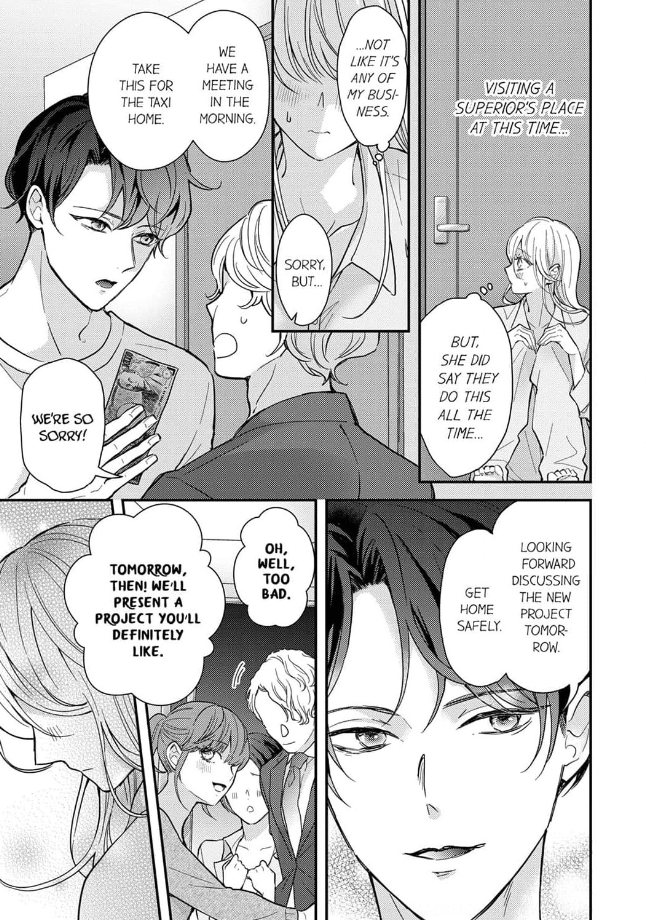 My Obsessive Boyfriend Spoils Me Begrudgingly Both in Bed and at Work Chapter 3 - page 4