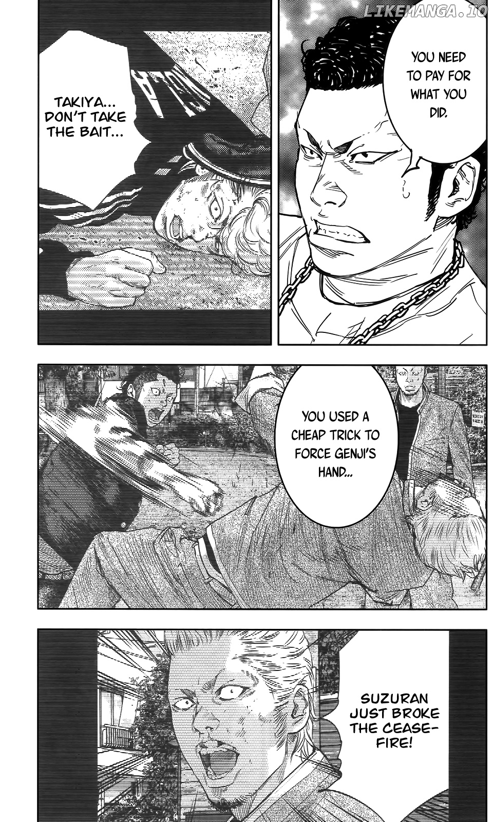 Crows Zero II: Suzuran x Houen chapter 35 - page 10