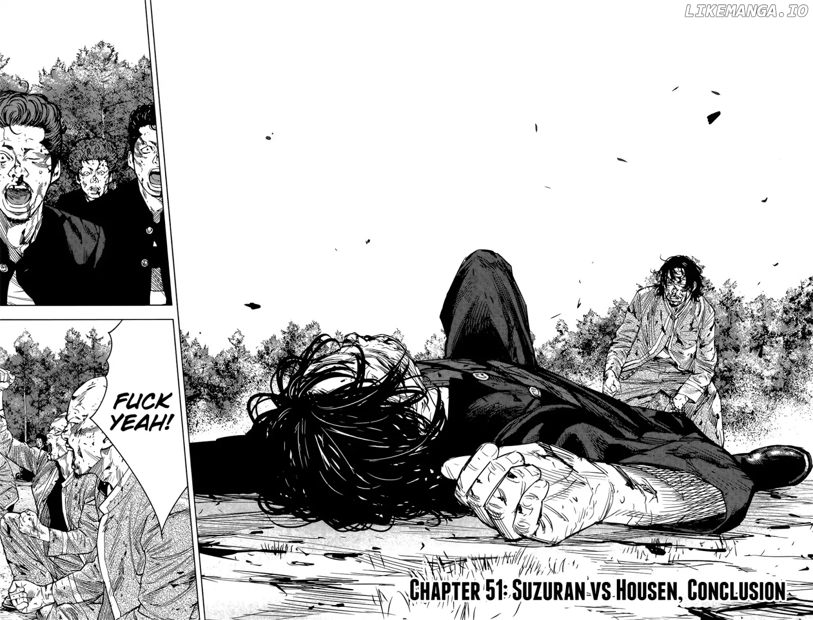 Crows Zero II: Suzuran x Houen chapter 51 - page 3