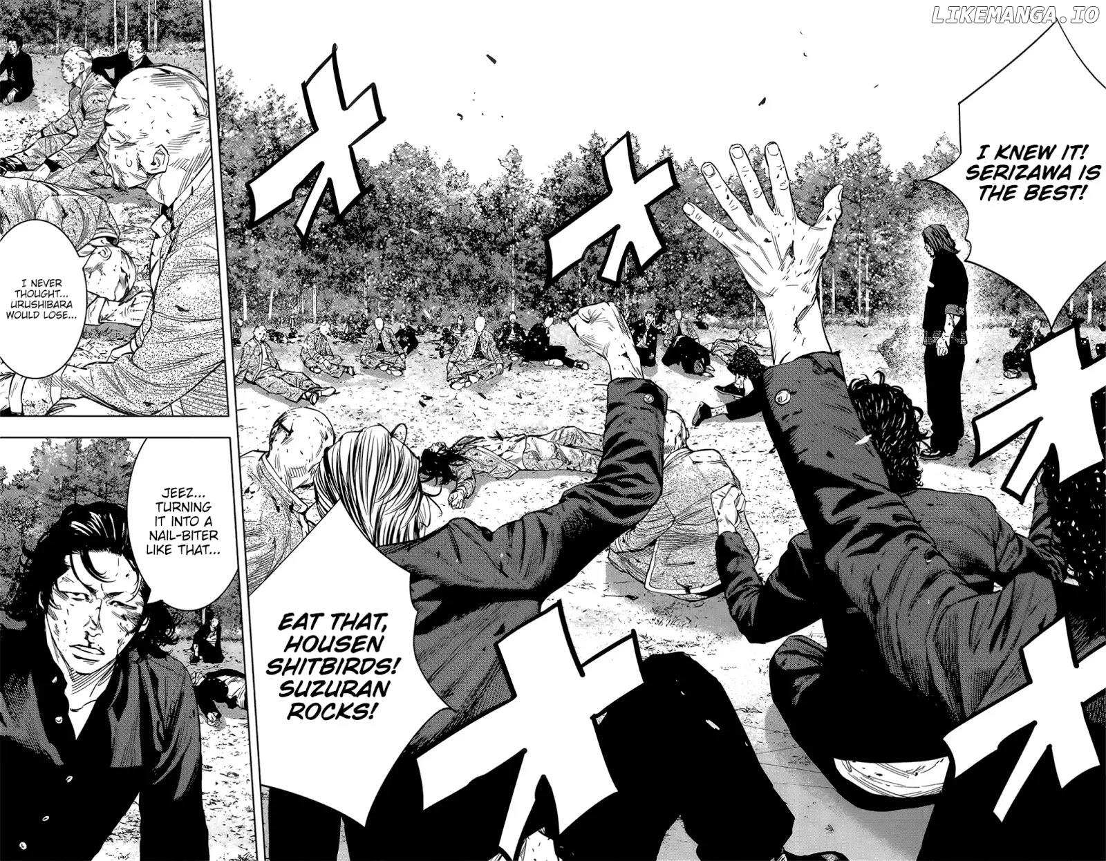 Crows Zero II: Suzuran x Houen chapter 47 - page 13