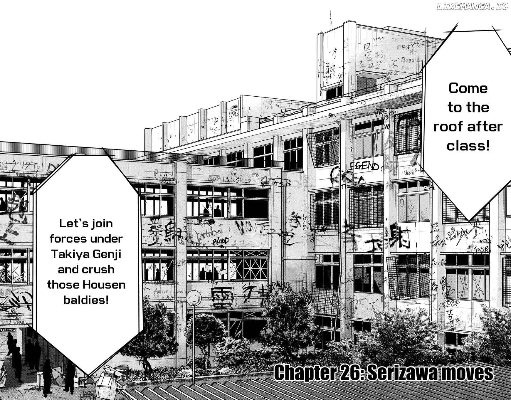 Crows Zero II: Suzuran x Houen chapter 26 - page 3