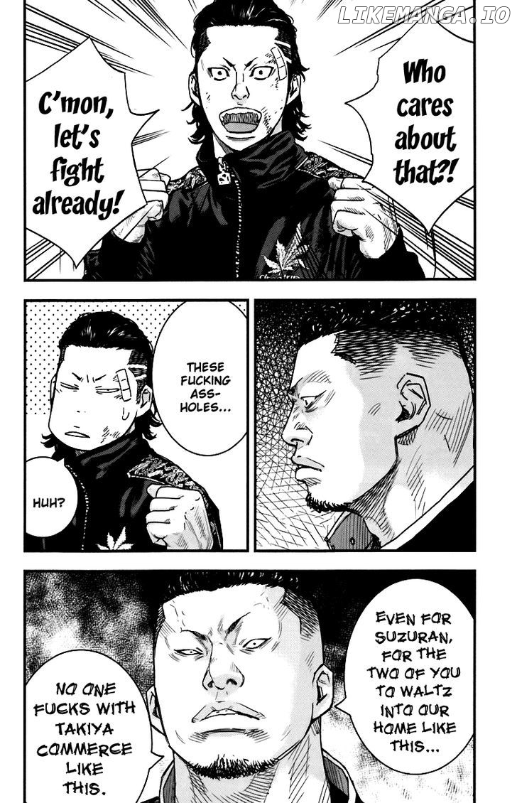 Crows Zero II: Suzuran x Houen chapter 6 - page 7