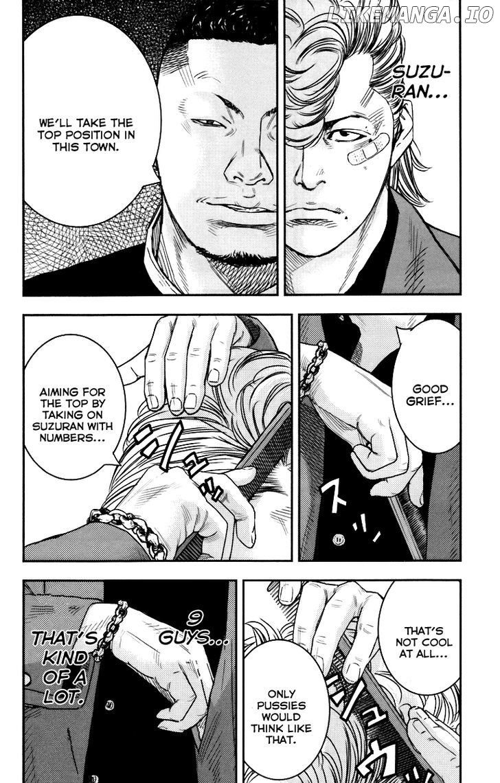 Crows Zero II: Suzuran x Houen chapter 8 - page 32