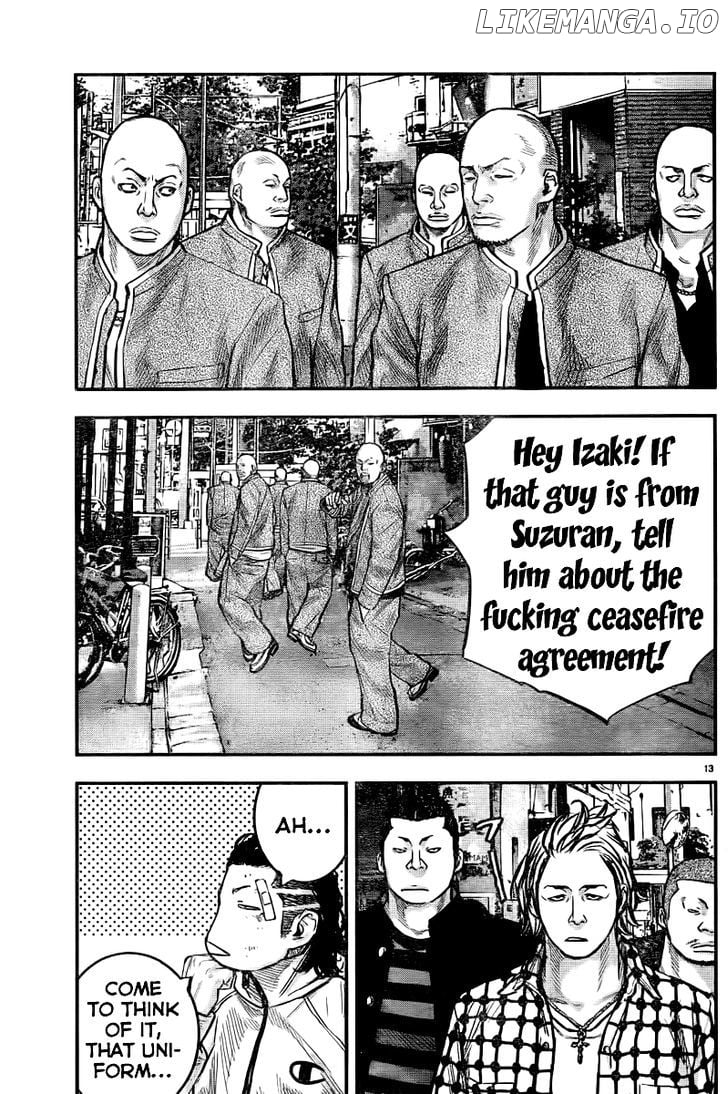 Crows Zero II: Suzuran x Houen chapter 2 - page 15