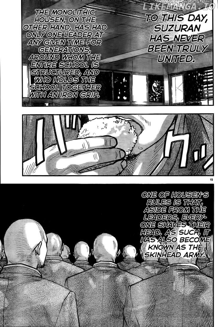 Crows Zero II: Suzuran x Houen chapter 2 - page 17