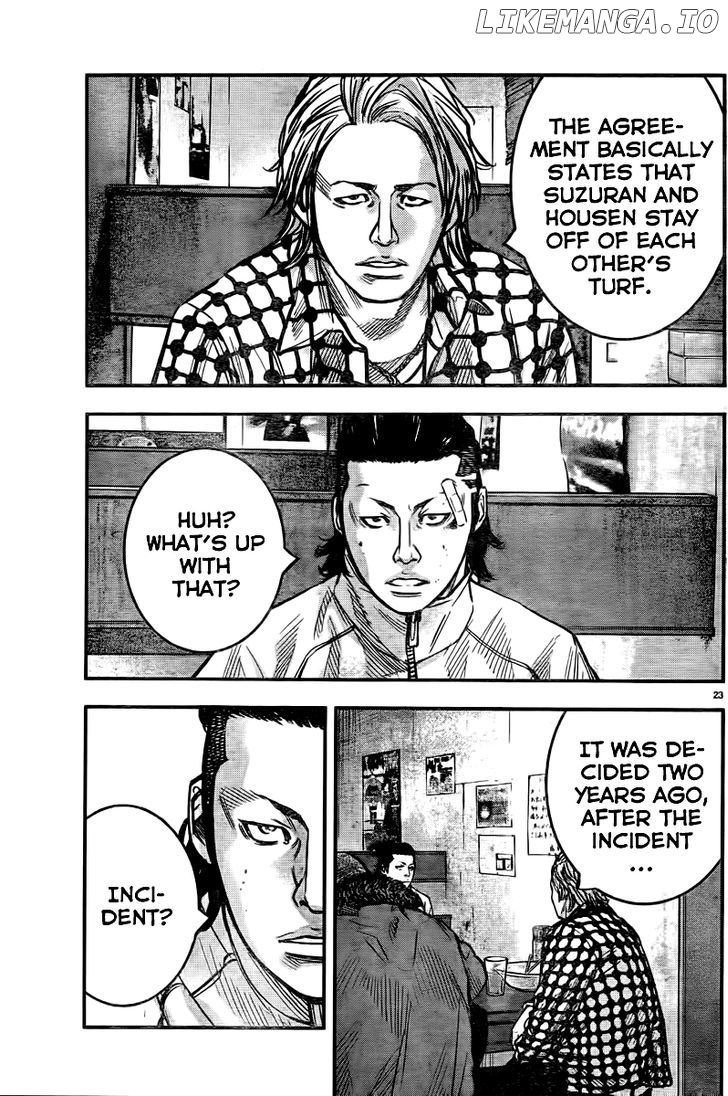 Crows Zero II: Suzuran x Houen chapter 2 - page 24