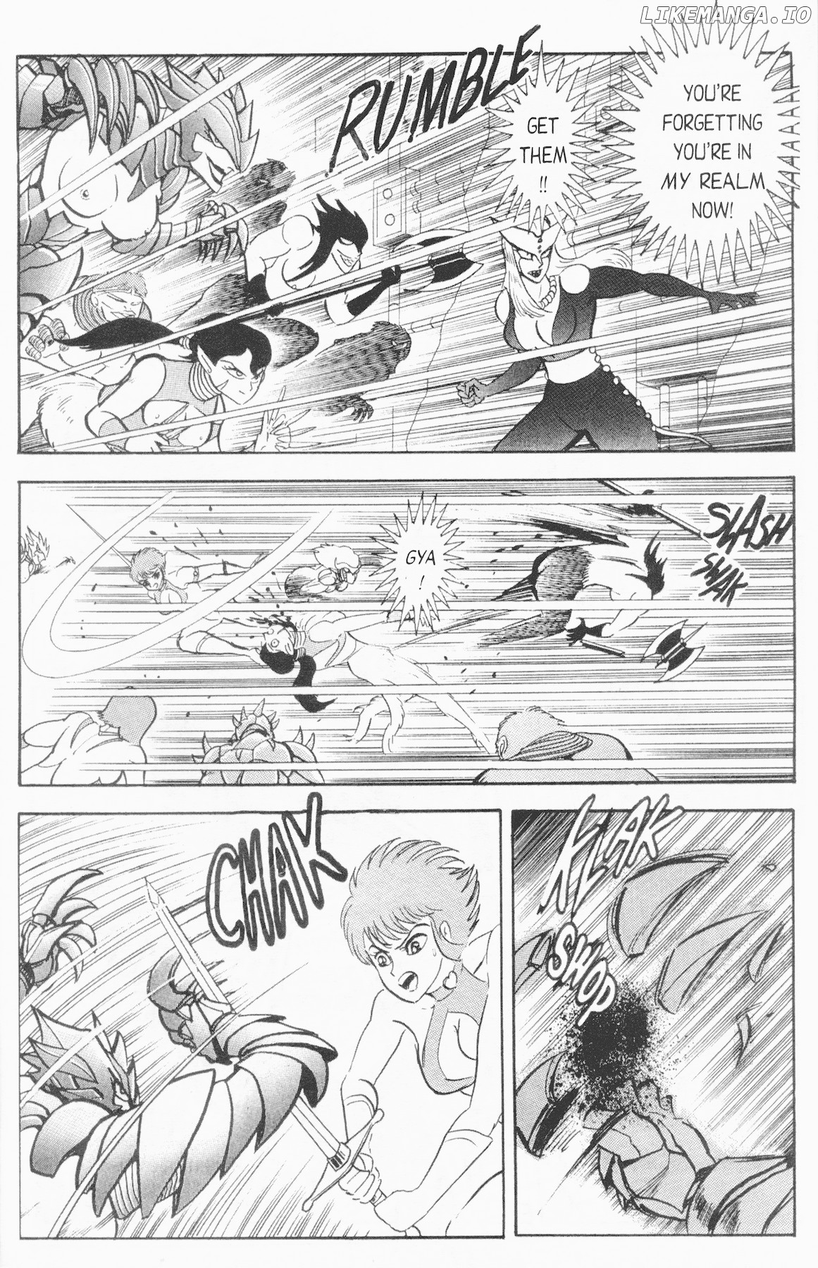 Cutey Honey '90 chapter 12 - page 8