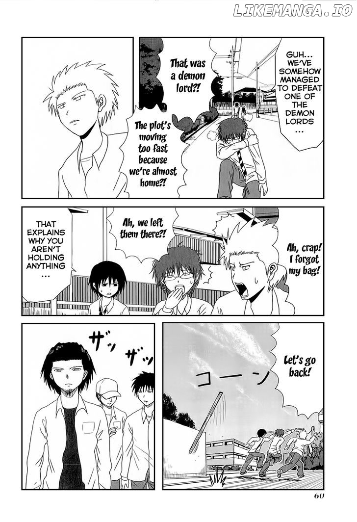 Danshi Koukousei no Nichijou chapter 6 - page 9