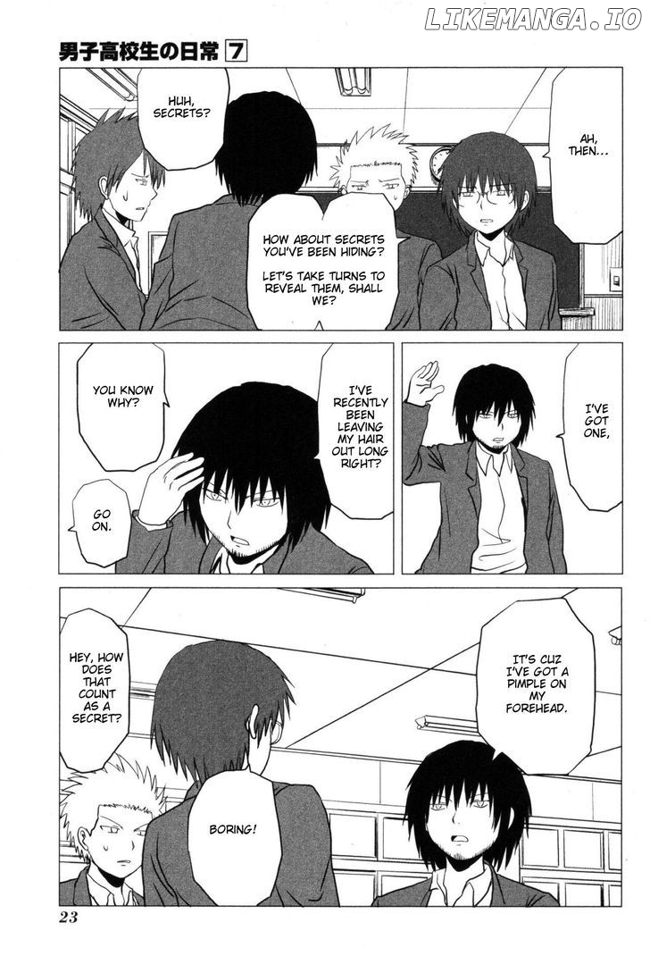 Danshi Koukousei no Nichijou chapter 97 - page 4