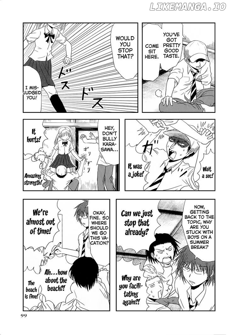 Danshi Koukousei no Nichijou chapter 11 - page 8