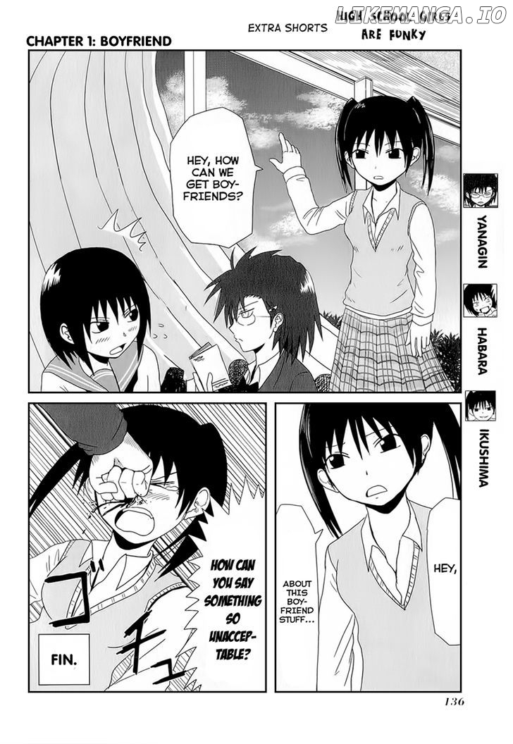 Danshi Koukousei no Nichijou chapter 15.5 - page 14