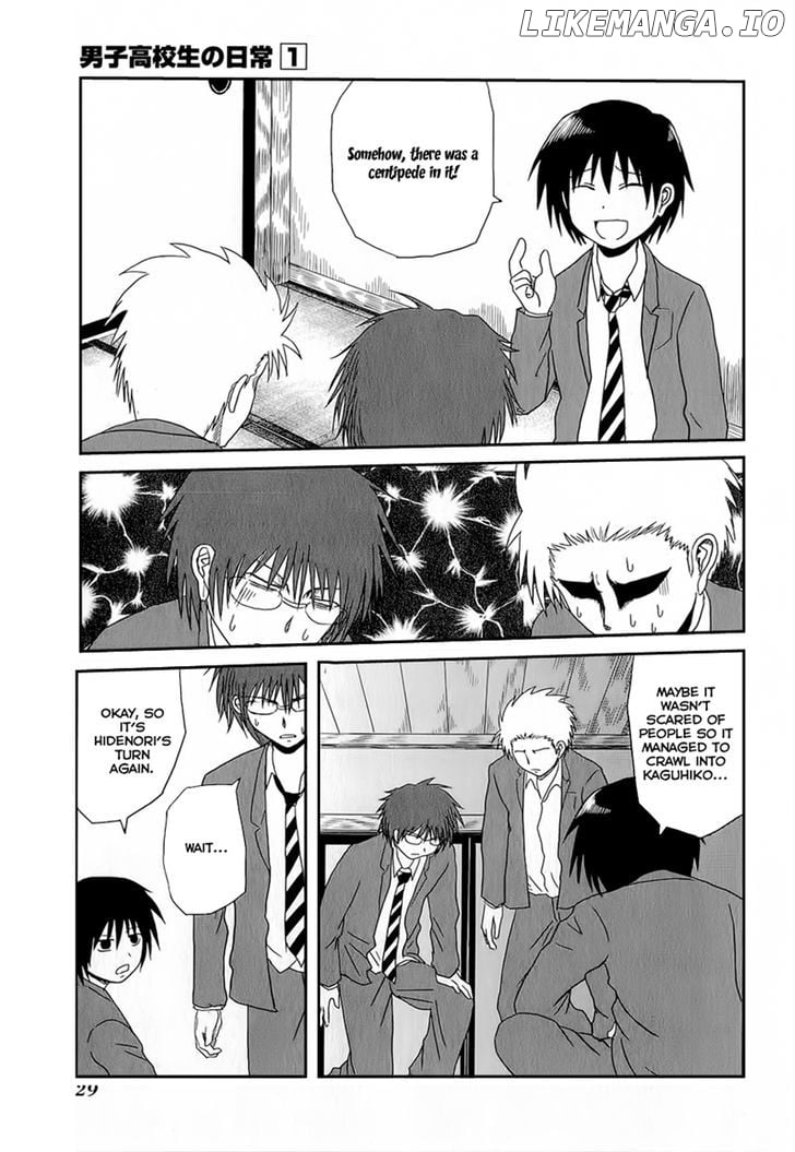 Danshi Koukousei no Nichijou chapter 3 - page 8