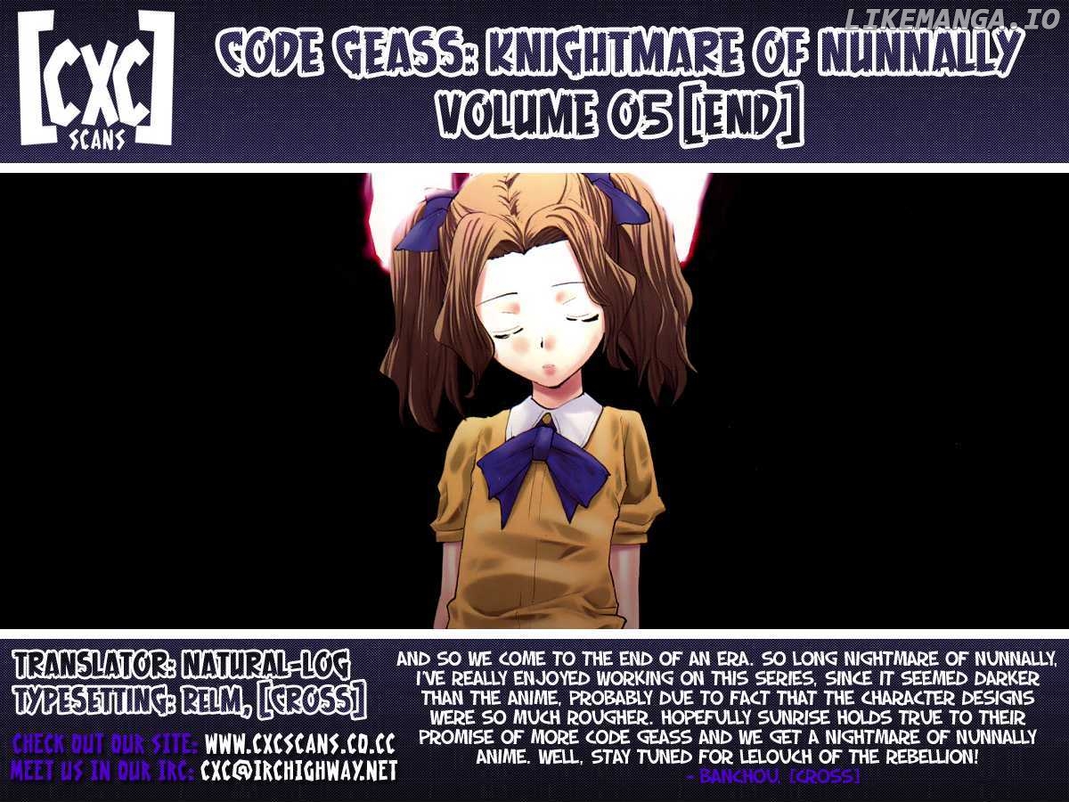 Code Geass: Nightmare of Nunnally chapter 22 - page 28