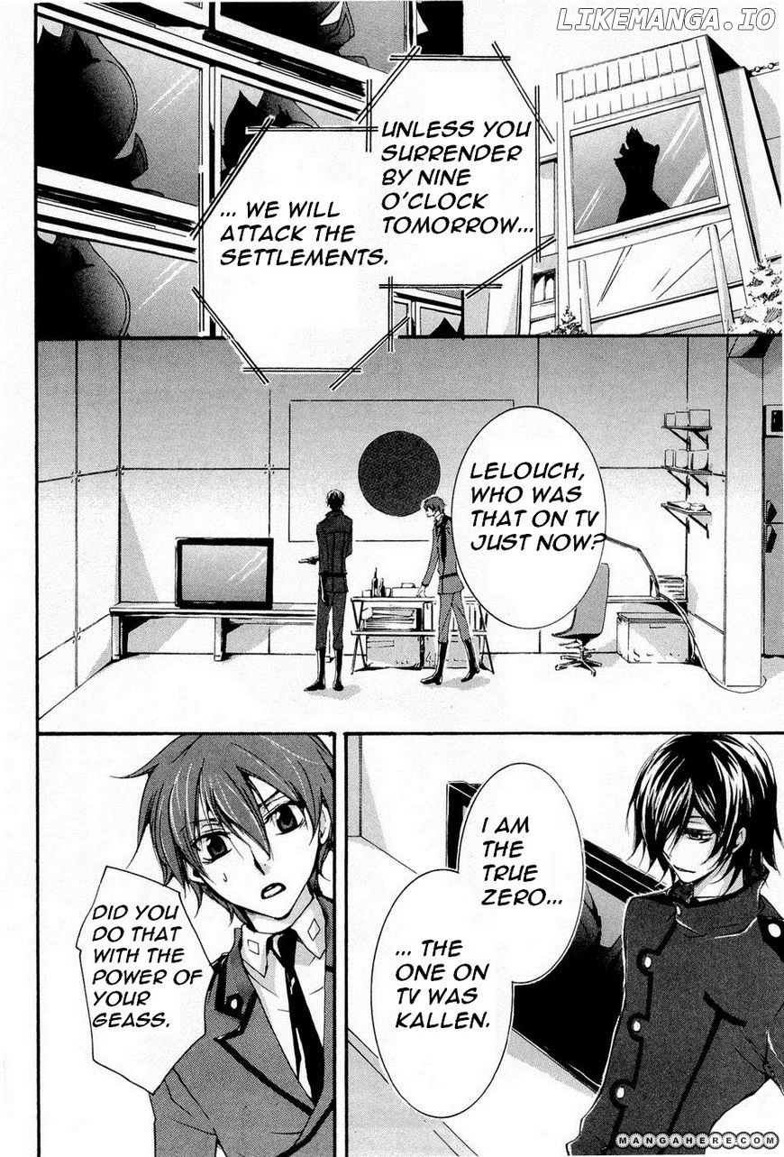 Code Geass: Suzaku of the Counterattack chapter 8 - page 22