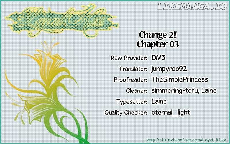 Change 2!! chapter 3 - page 1