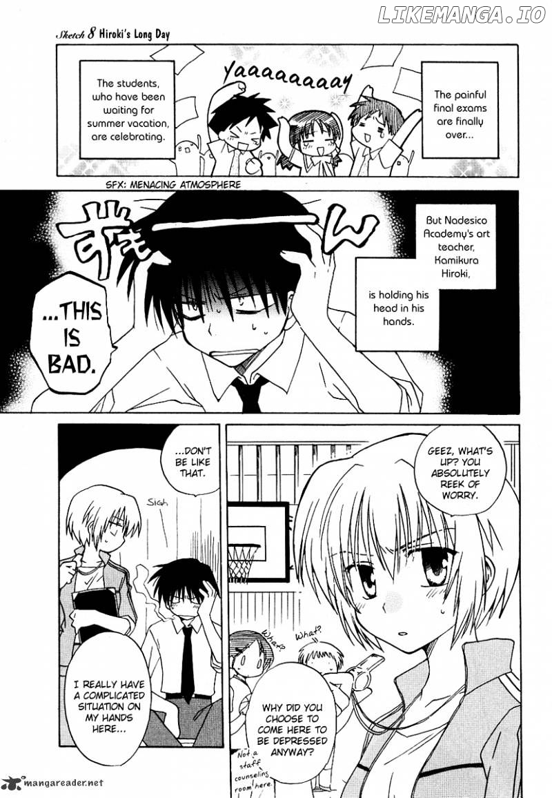 Canvas 2 - Nijiiro no Sketch chapter 8 - page 1