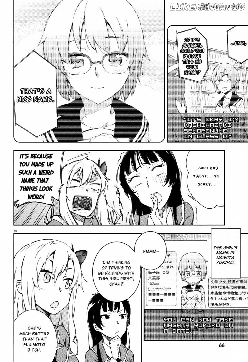 Boku wa Tomodachi ga Sukunai chapter 4 - page 16