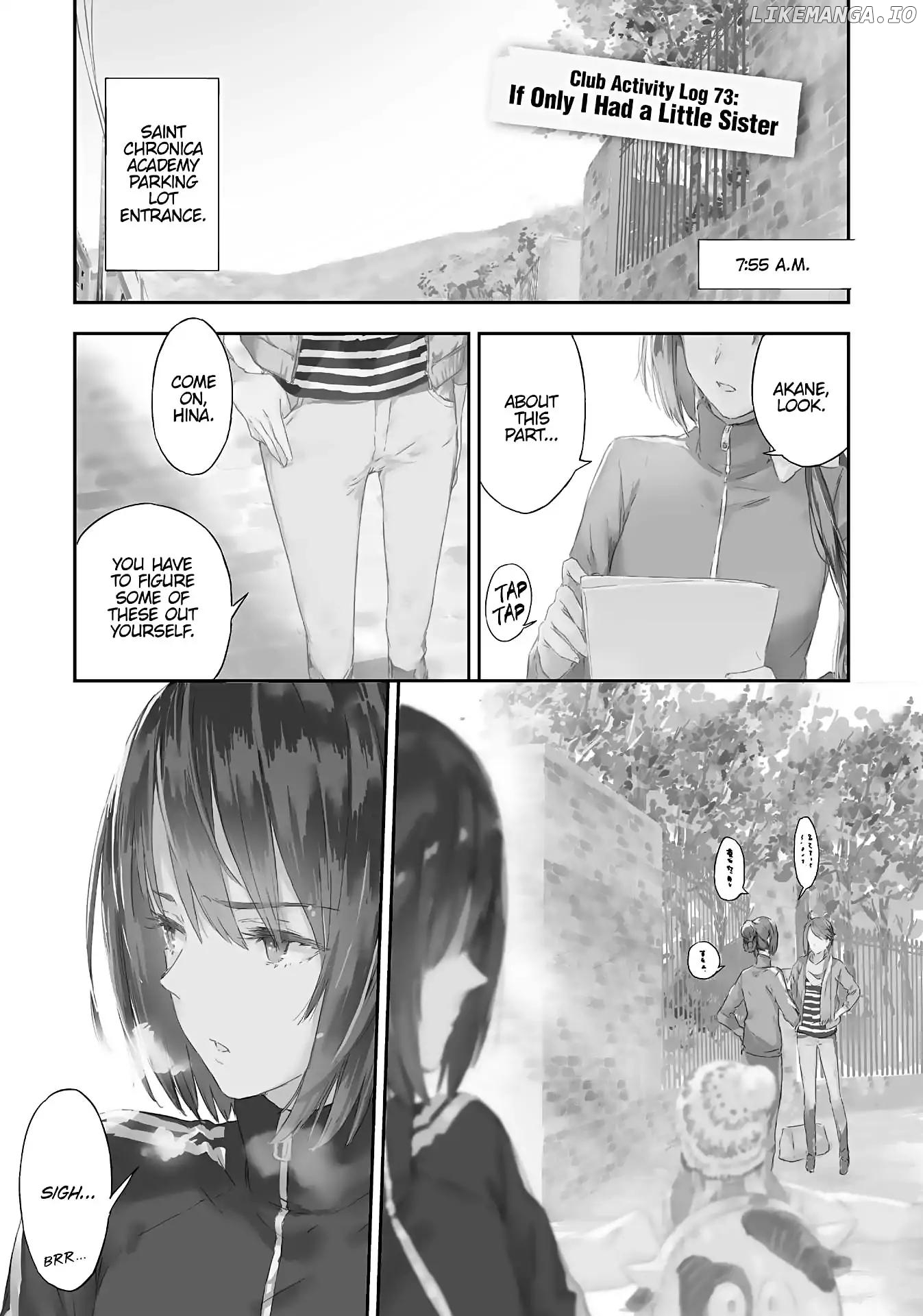 Boku wa Tomodachi ga Sukunai chapter 73 - page 1