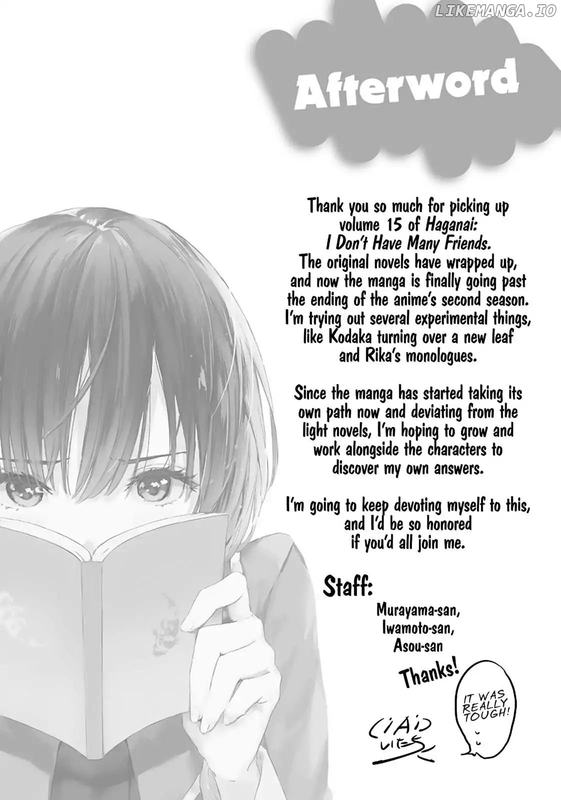 Boku wa Tomodachi ga Sukunai chapter 69 - page 40