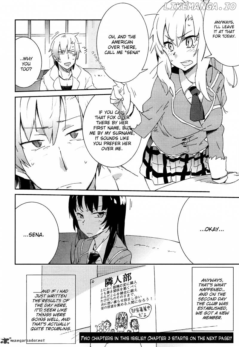 Boku wa Tomodachi ga Sukunai chapter 2 - page 28