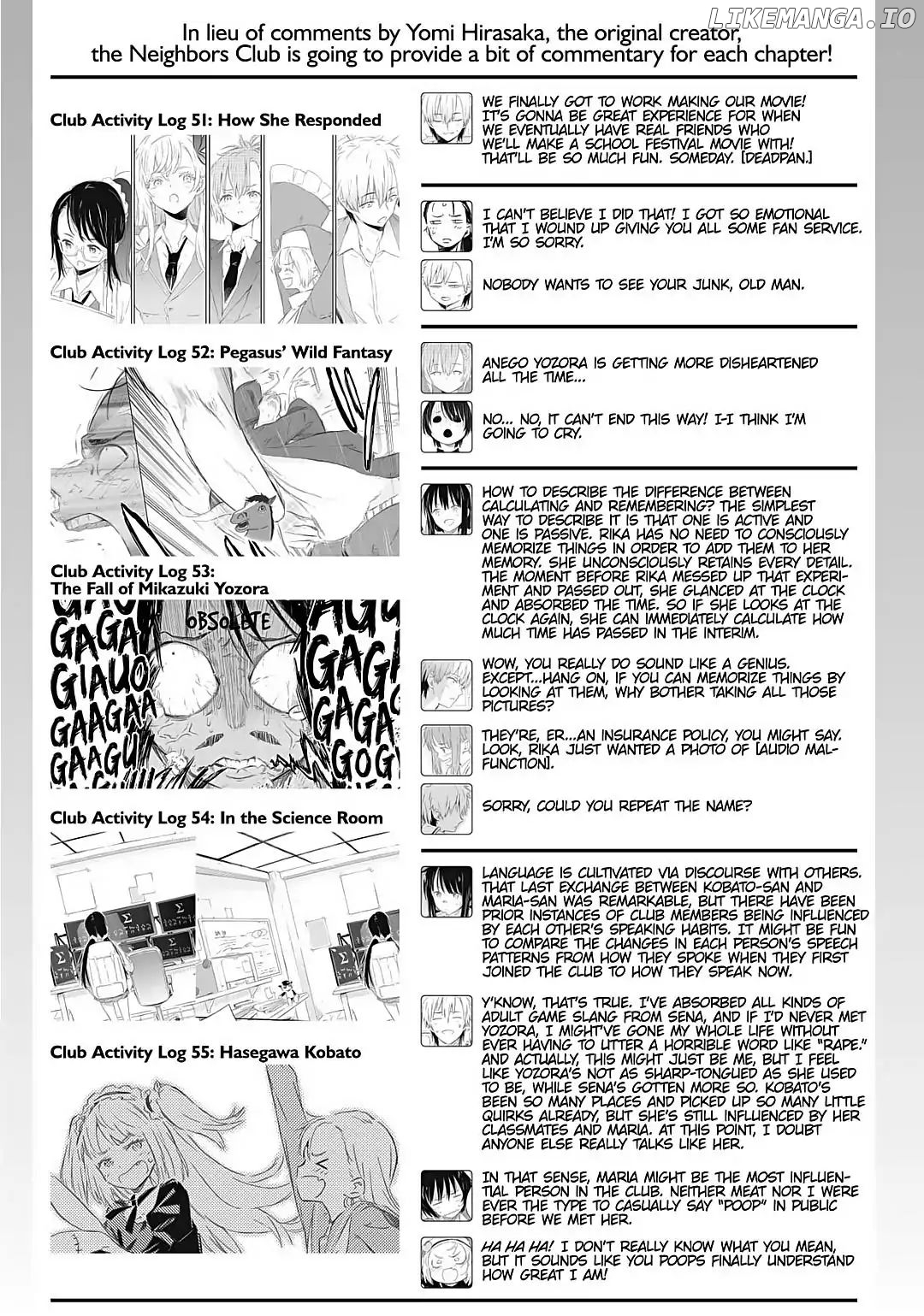 Boku wa Tomodachi ga Sukunai chapter 55 - page 37