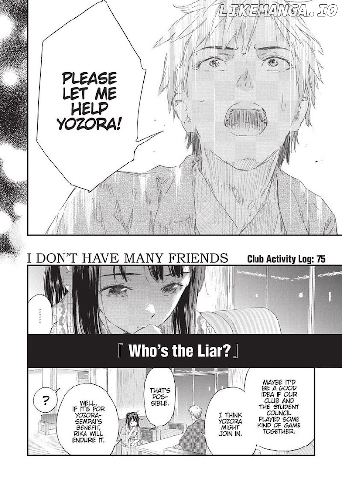 Boku wa Tomodachi ga Sukunai chapter 75 - page 27