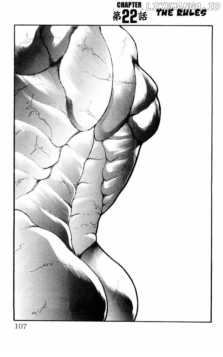 Baki chapter 22 - page 1