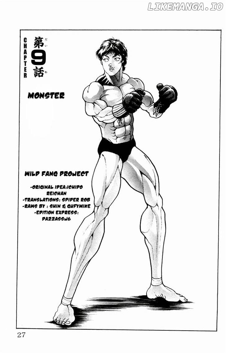 Baki chapter 9 - page 1