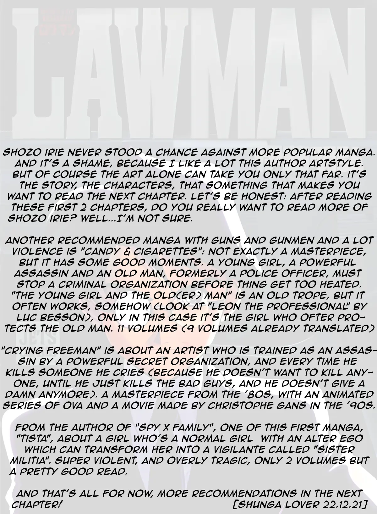 Lawman chapter 2.5 - page 31