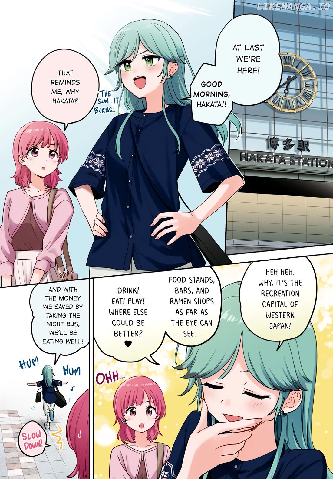 Asumi-Chan Is Interested In Lesbian Brothels! Chapter 23 - page 1