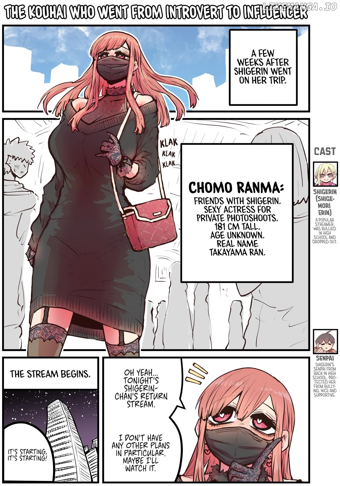 The Kouhai Who Went From Introvert To Influencer Chapter 15 - page 1